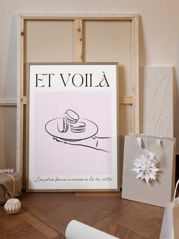 Et voila - les macarons