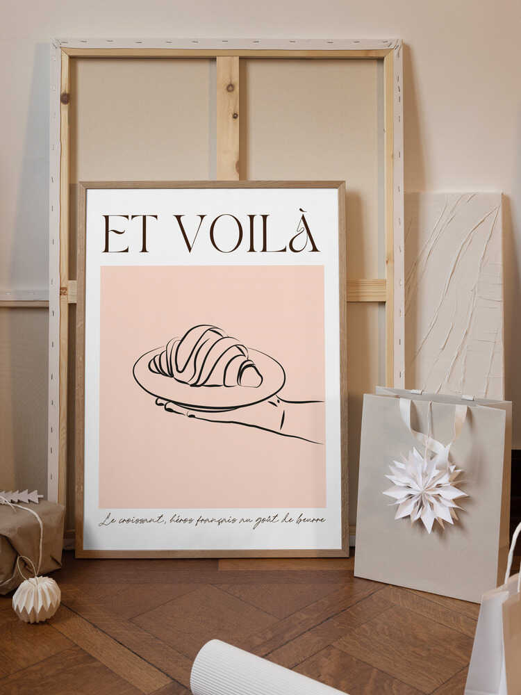 Et voilá - le croissant