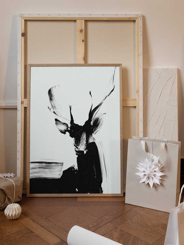 Abstract deer no 01
