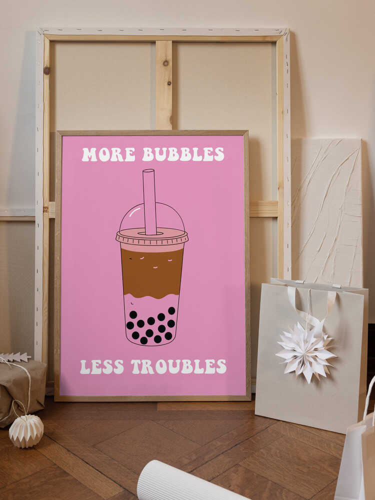 More Bubbles Less Troubles