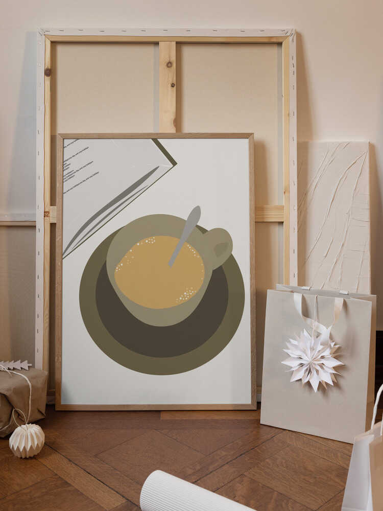 Flat Lay Morning Drink