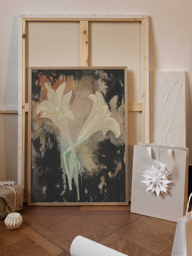 Twee Bloemen (1902)  Stretch By Leo Gestel