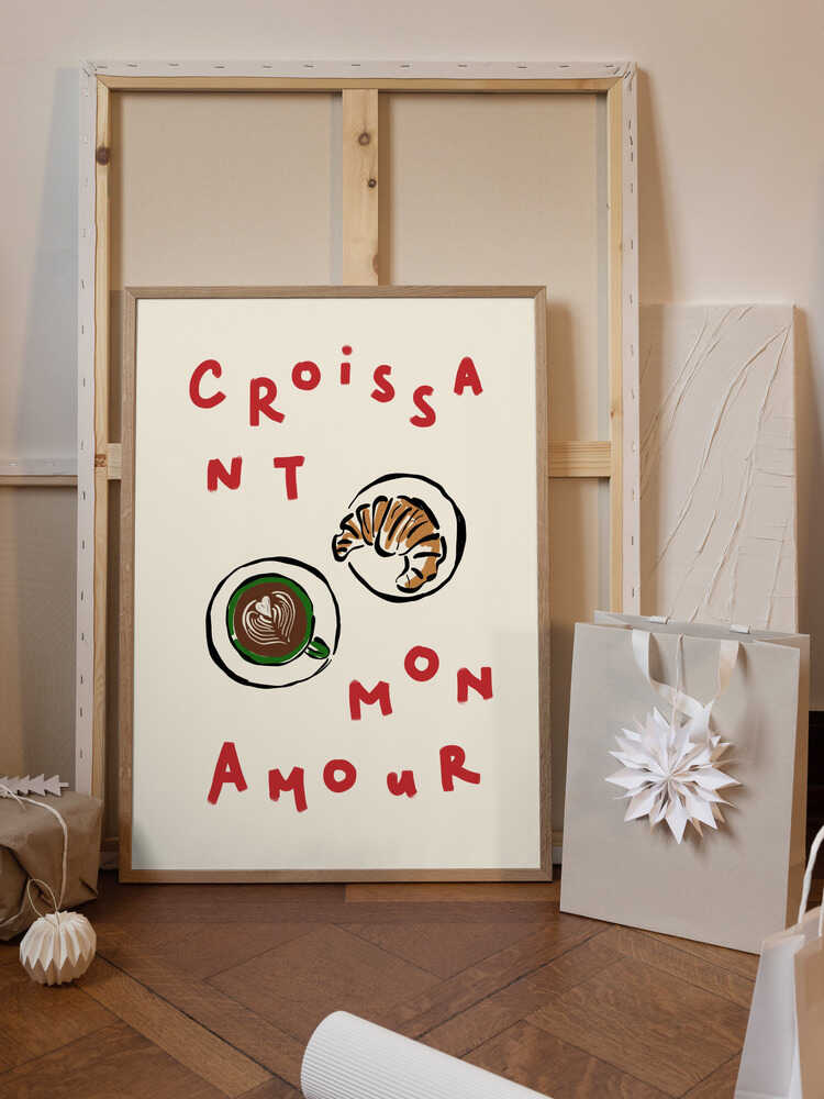 Croissant Cafe Mon Amour