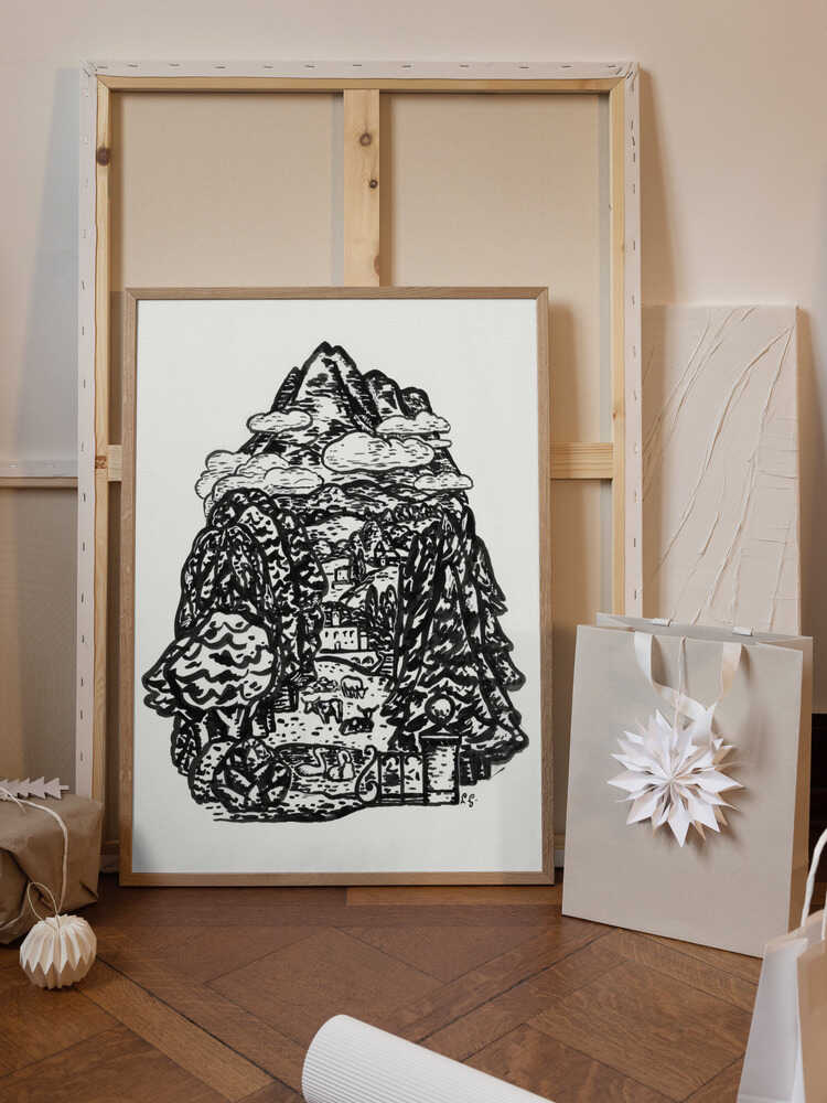 Mountain Landscape (ca. 1891–1941)