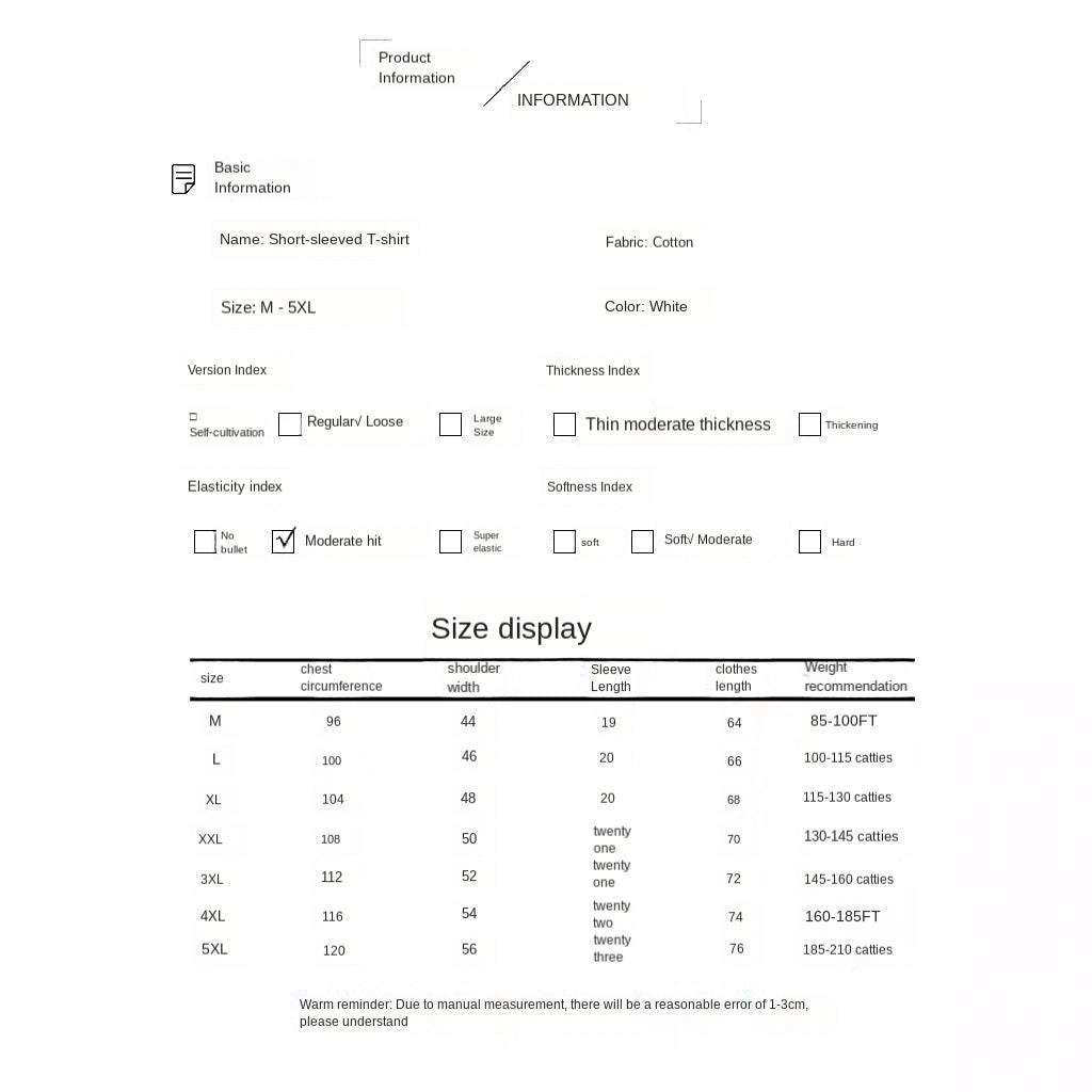 2024 Summer New Women's Loose Women's White Short-sleeved T-shirt Round Neck Top All-match Base Shirt Stall