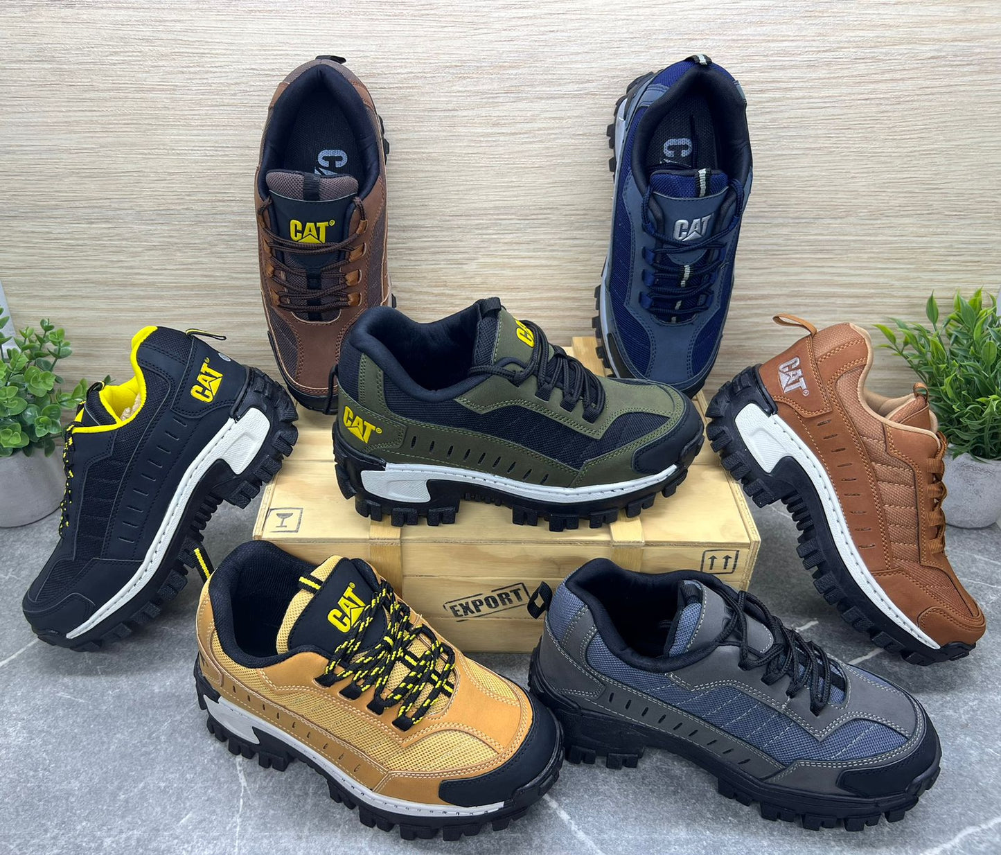 ZAPATILLA  CATERPILLAR CORTE MALLA