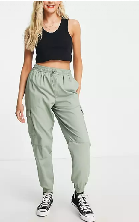 Tommy Jeans cargo trousers in green
