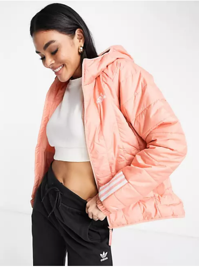 adidas Outdoor Itavic hooded light puffer jacket