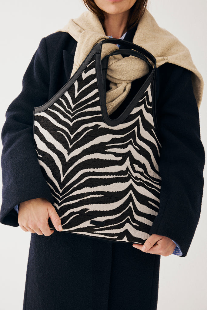 Day Zebra Tote