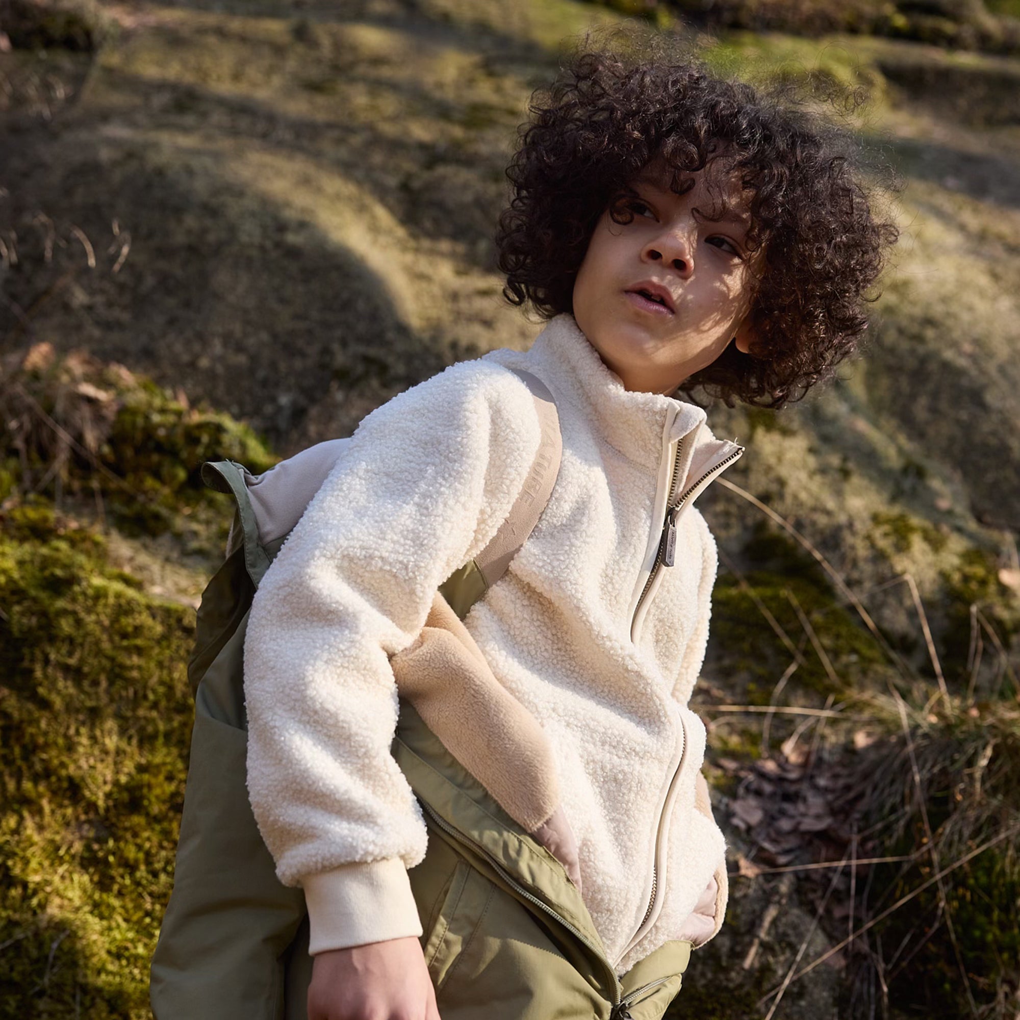 MATCEDRIC Teddyfleece-Jacke. GRS