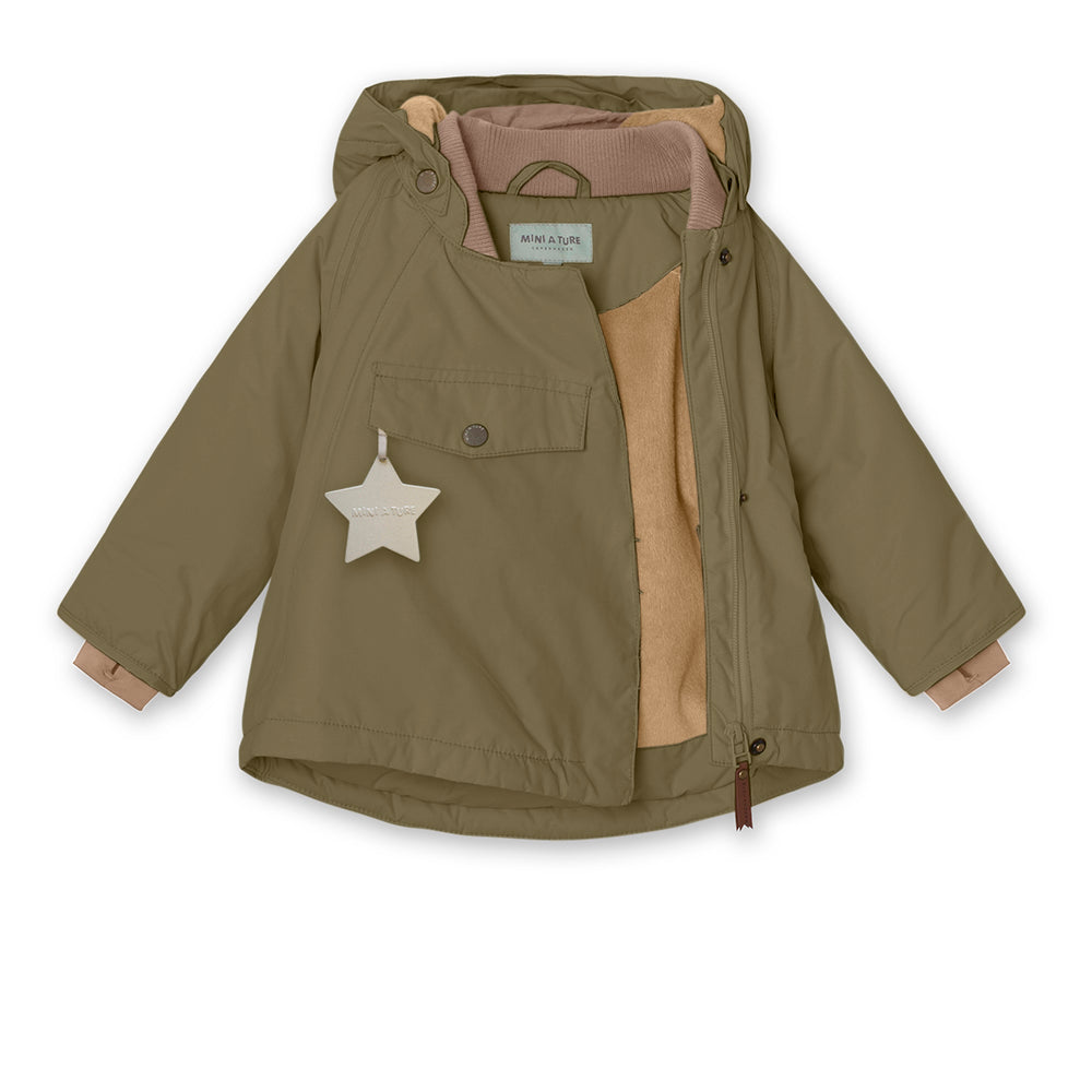 MATWANG fleece lined winter jacket. GRS