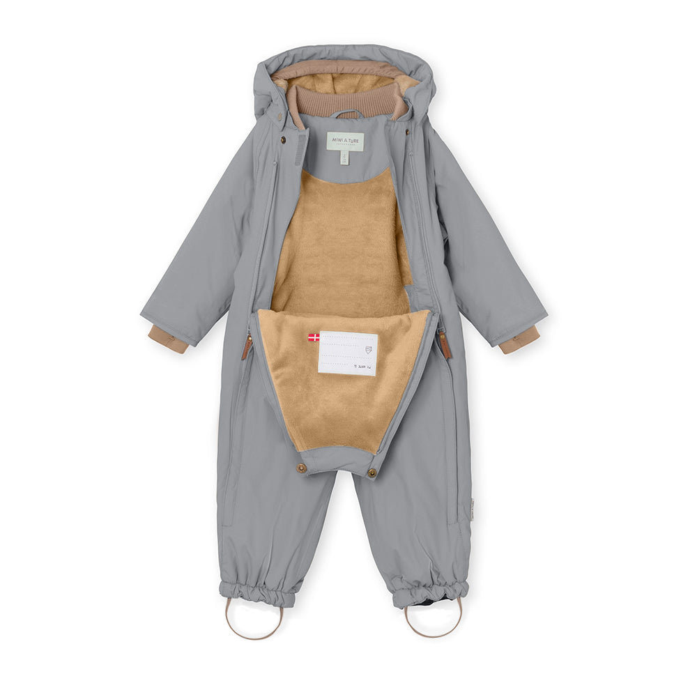 Mini A Ture Wisti Ture Fleece Lined Snowsuit - 24FW Light Plum