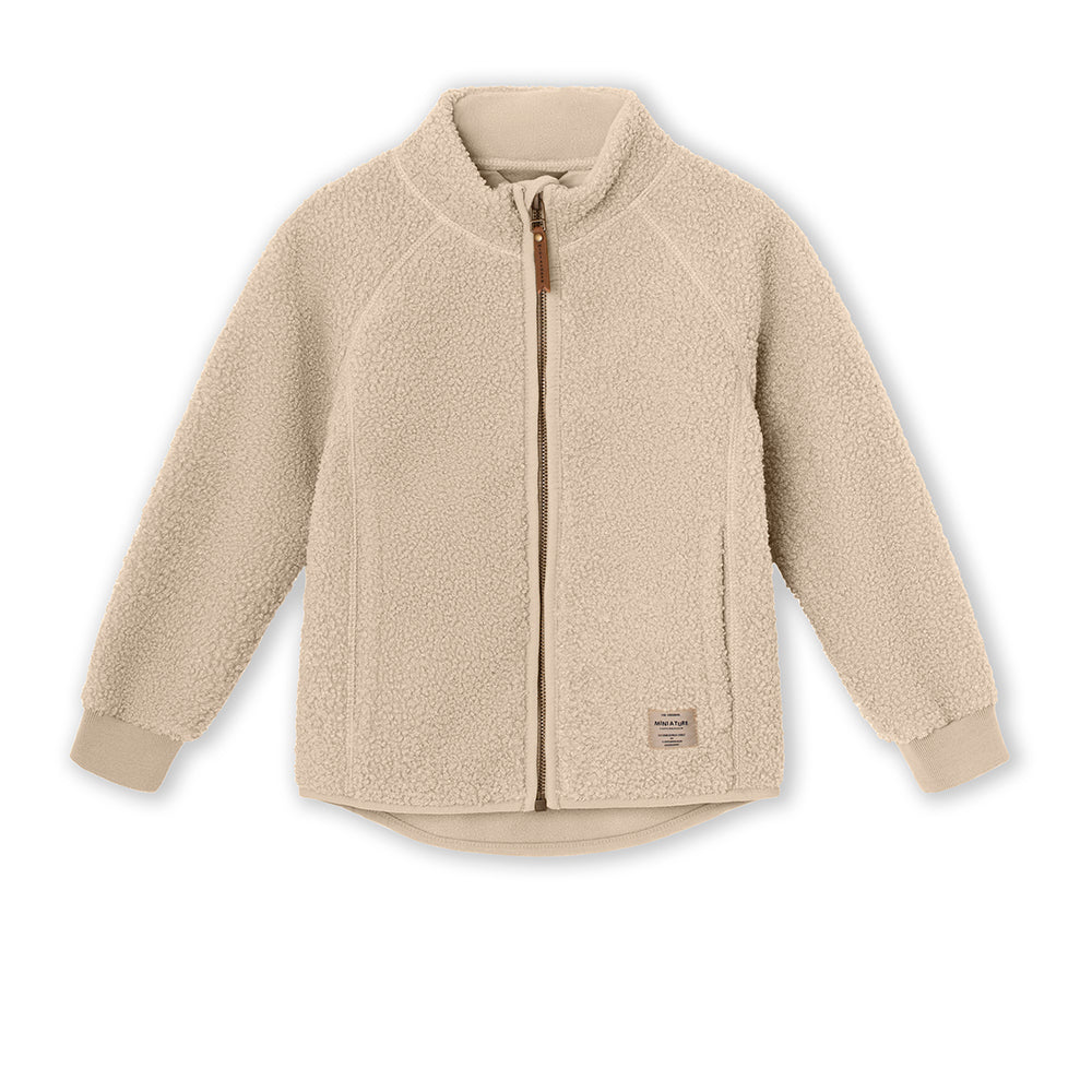 MATCEDRIC teddyfleece zip jacket. GRS