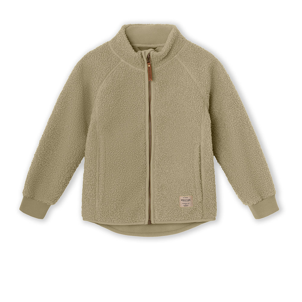 MATCEDRIC teddyfleece zip jacket. GRS