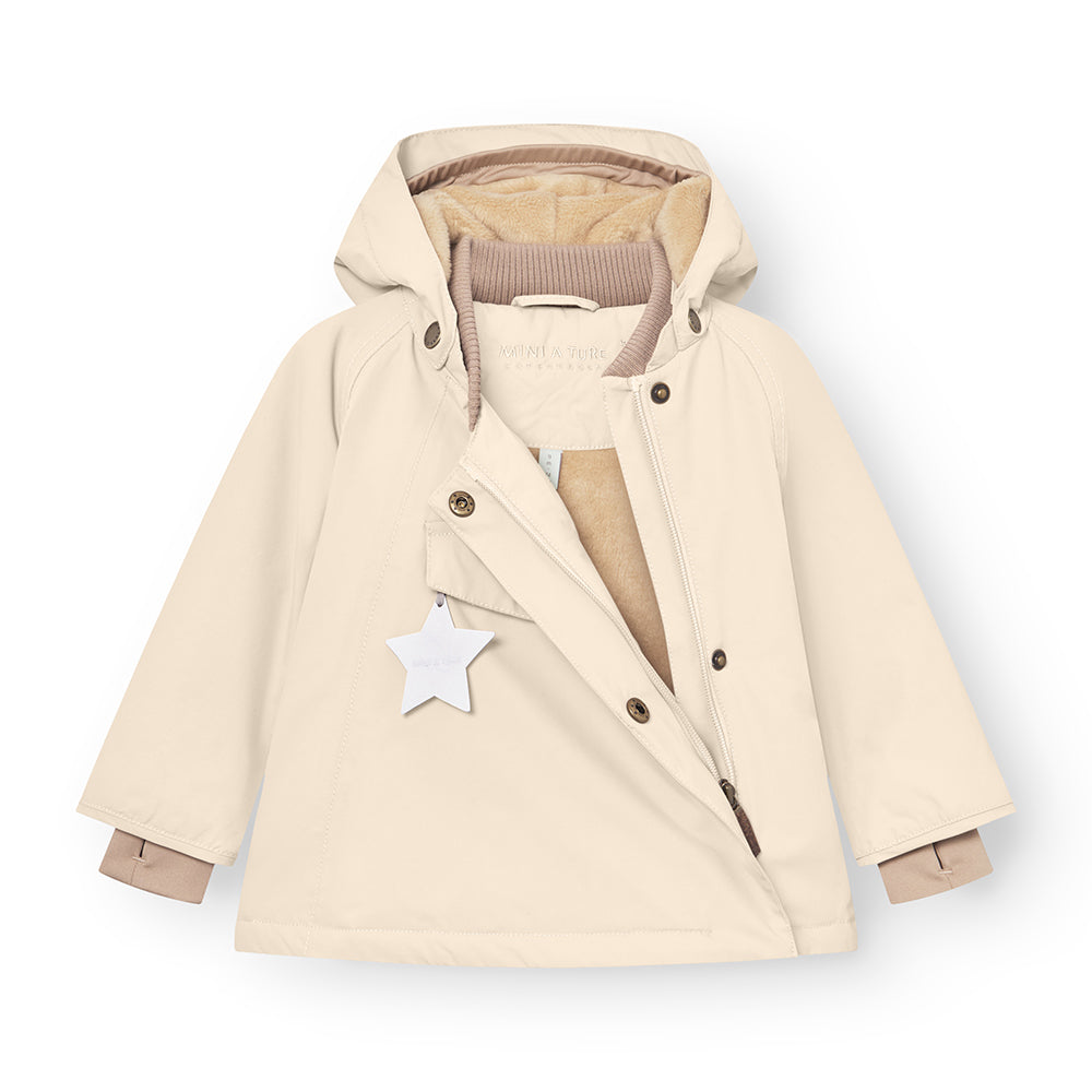 MATWANG Winterjacke mit Fleecefutter. GRS