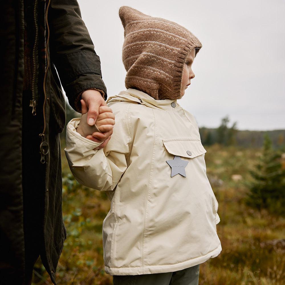 MATWANG Winterjacke mit Fleecefutter. GRS