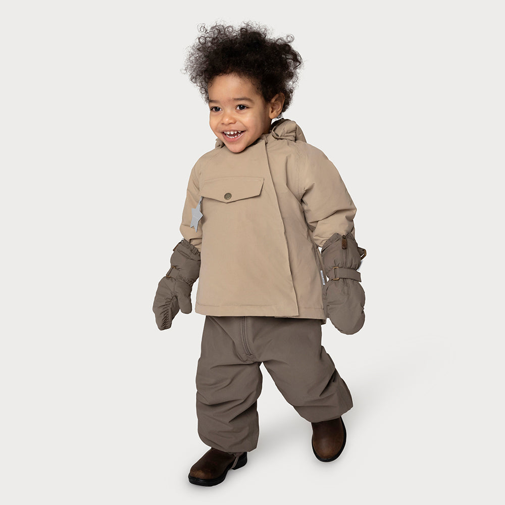 MATWANG Winterjacke mit Fleecefutter. GRS