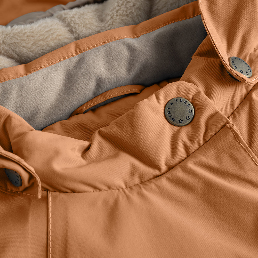 MATWANG Winterjacke mit Fleecefutter. GRS