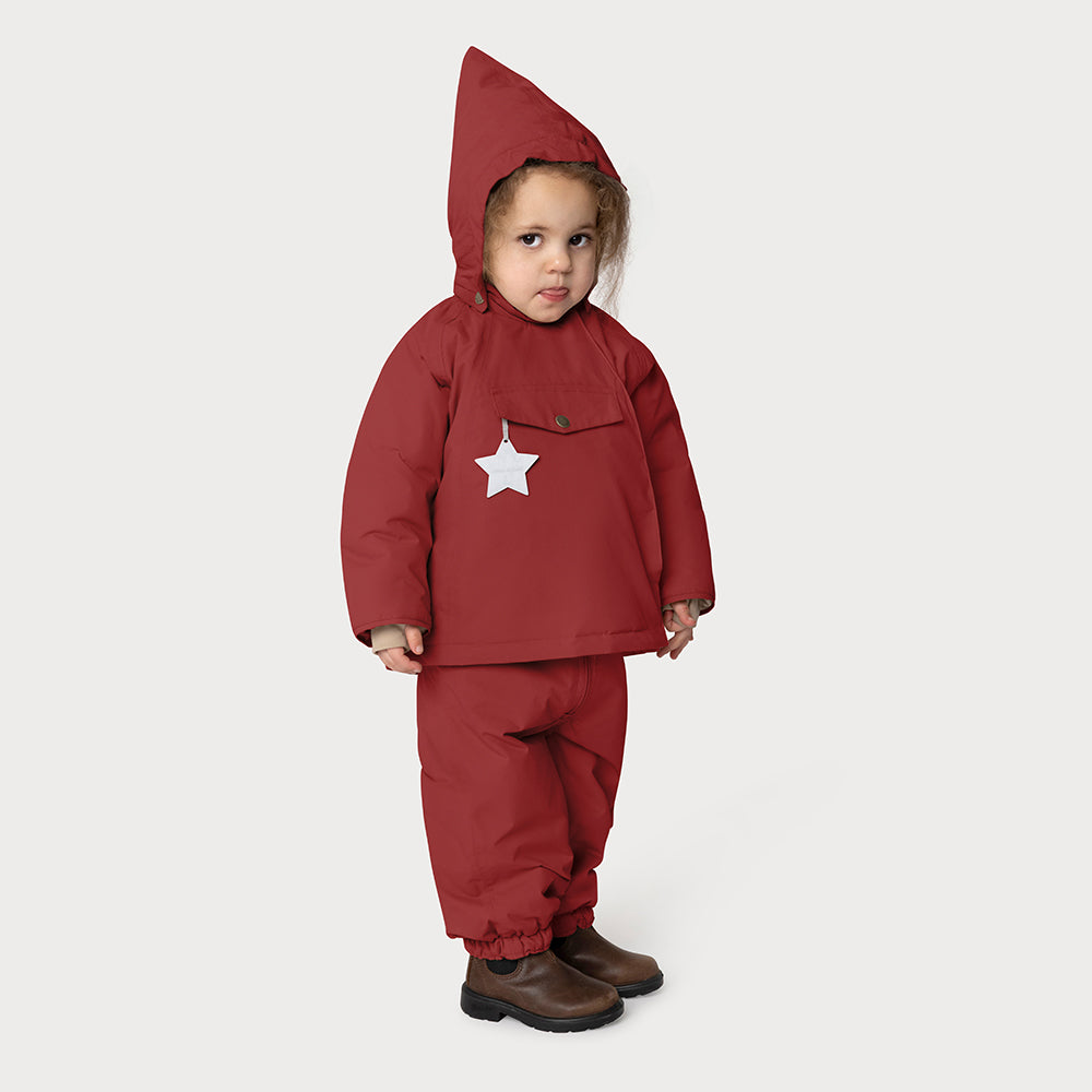 MATWANG Winterjacke mit Fleecefutter. GRS