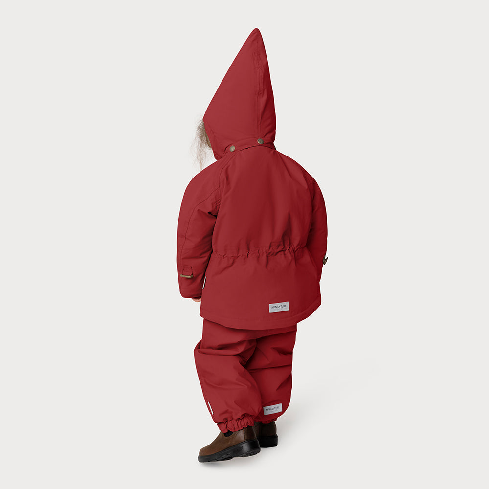 MATWANG Winterjacke mit Fleecefutter. GRS