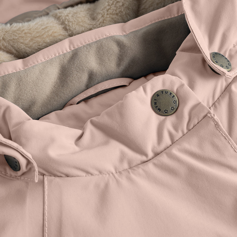 MATWANG Winterjacke mit Fleecefutter. GRS