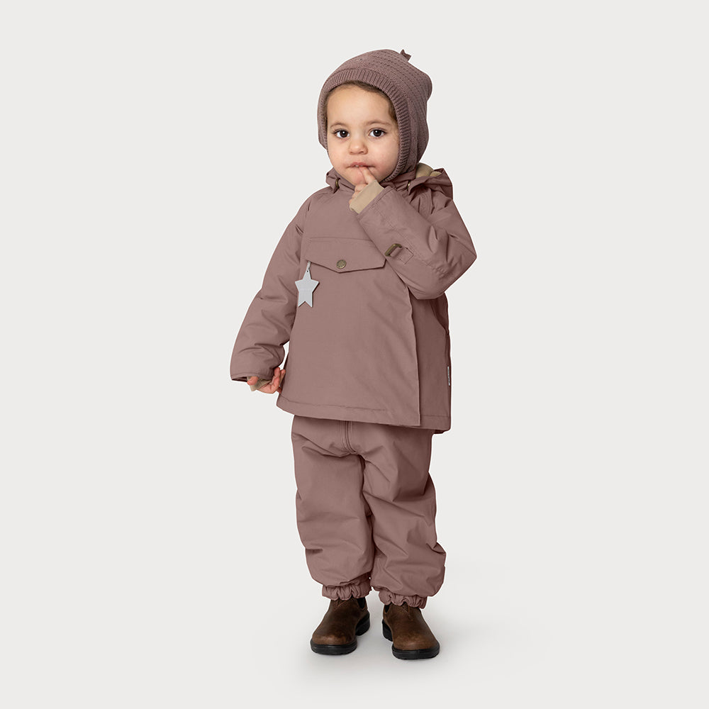 MATWANG Winterjacke mit Fleecefutter. GRS