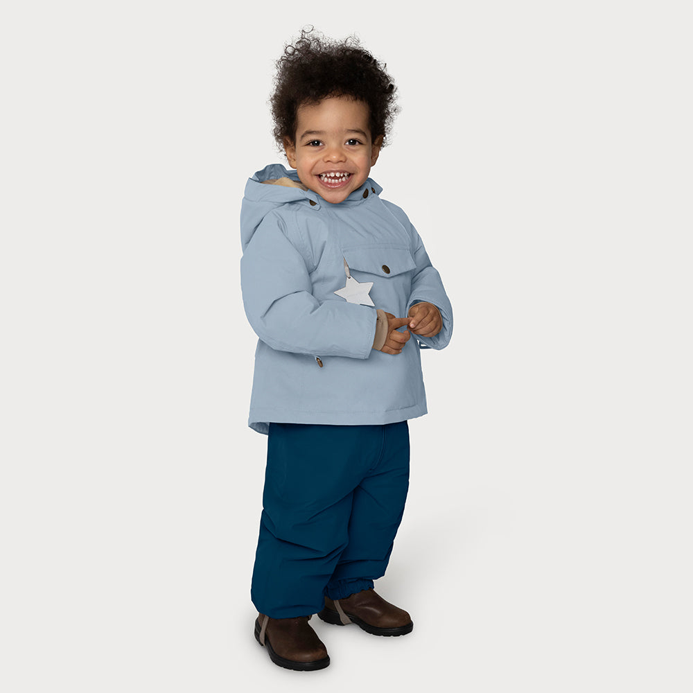 MATWANG Winterjacke mit Fleecefutter. GRS