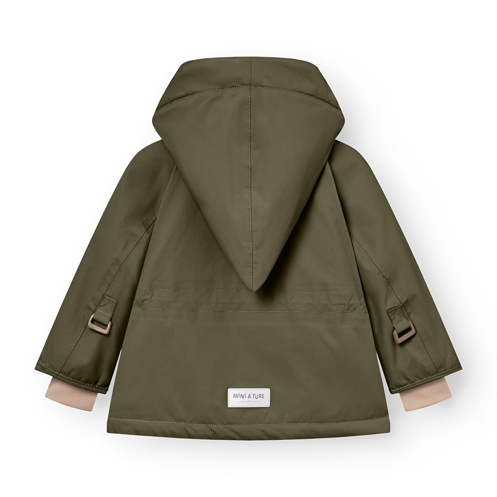 MATWANG Winterjacke mit Fleecefutter. GRS