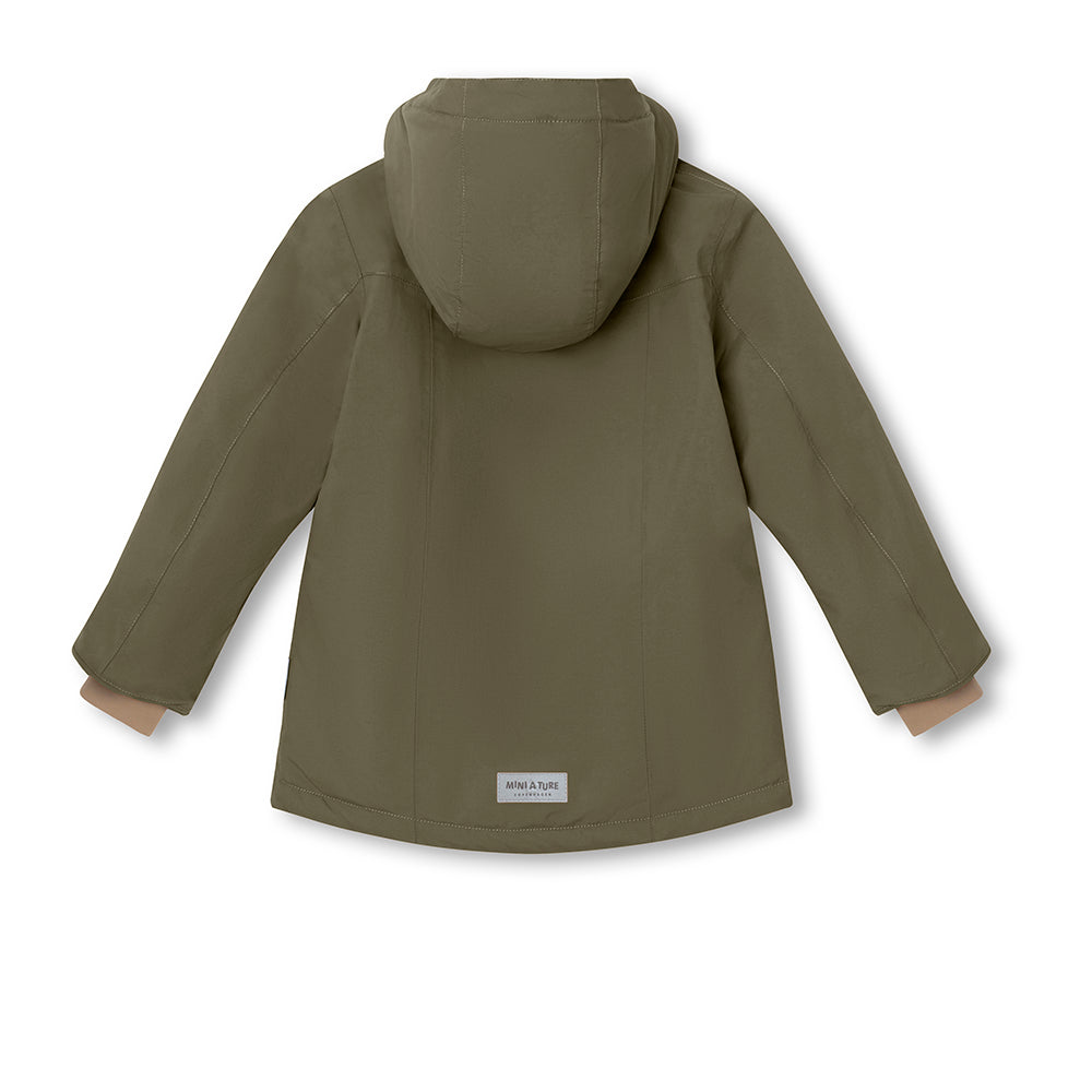 MATVESTYN Winterjacke mit Fleecefutter und Fellbesatz. GRS