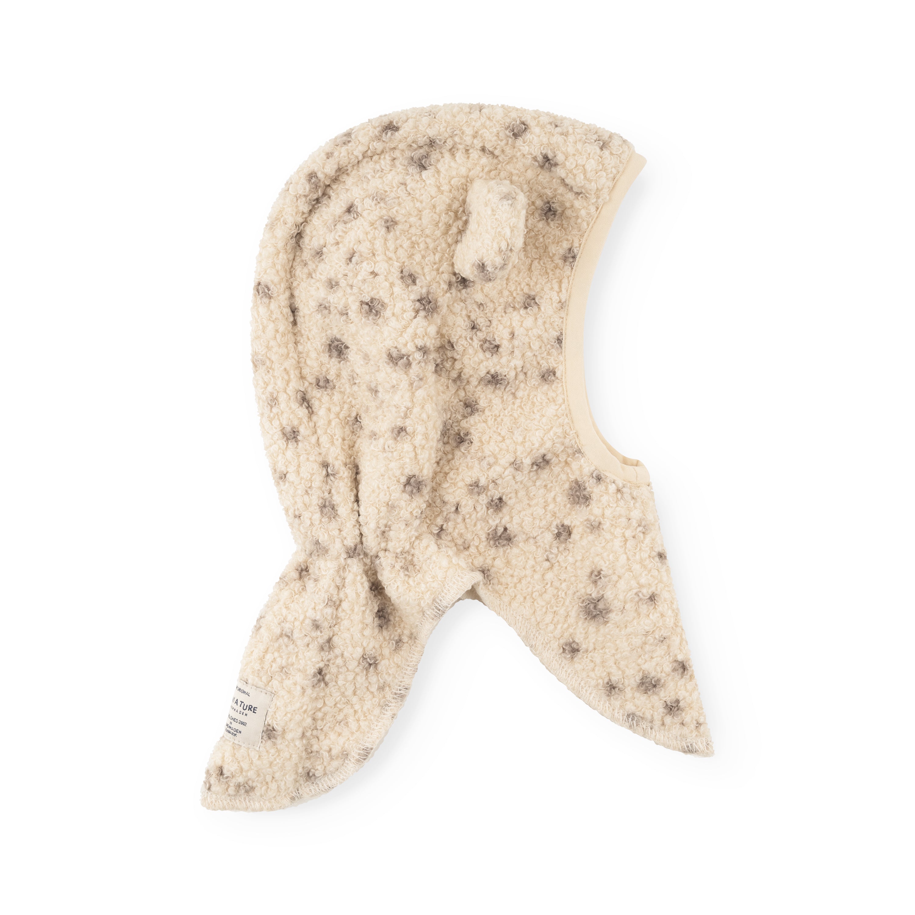 MATJEFFI Teddyfleece-Schlupfmütze. GRS