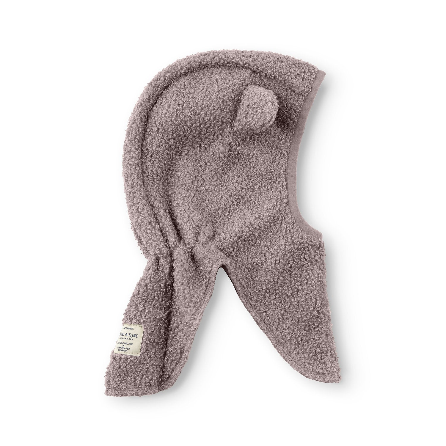 MATJEFFI Teddyfleece-Schlupfmütze. GRS