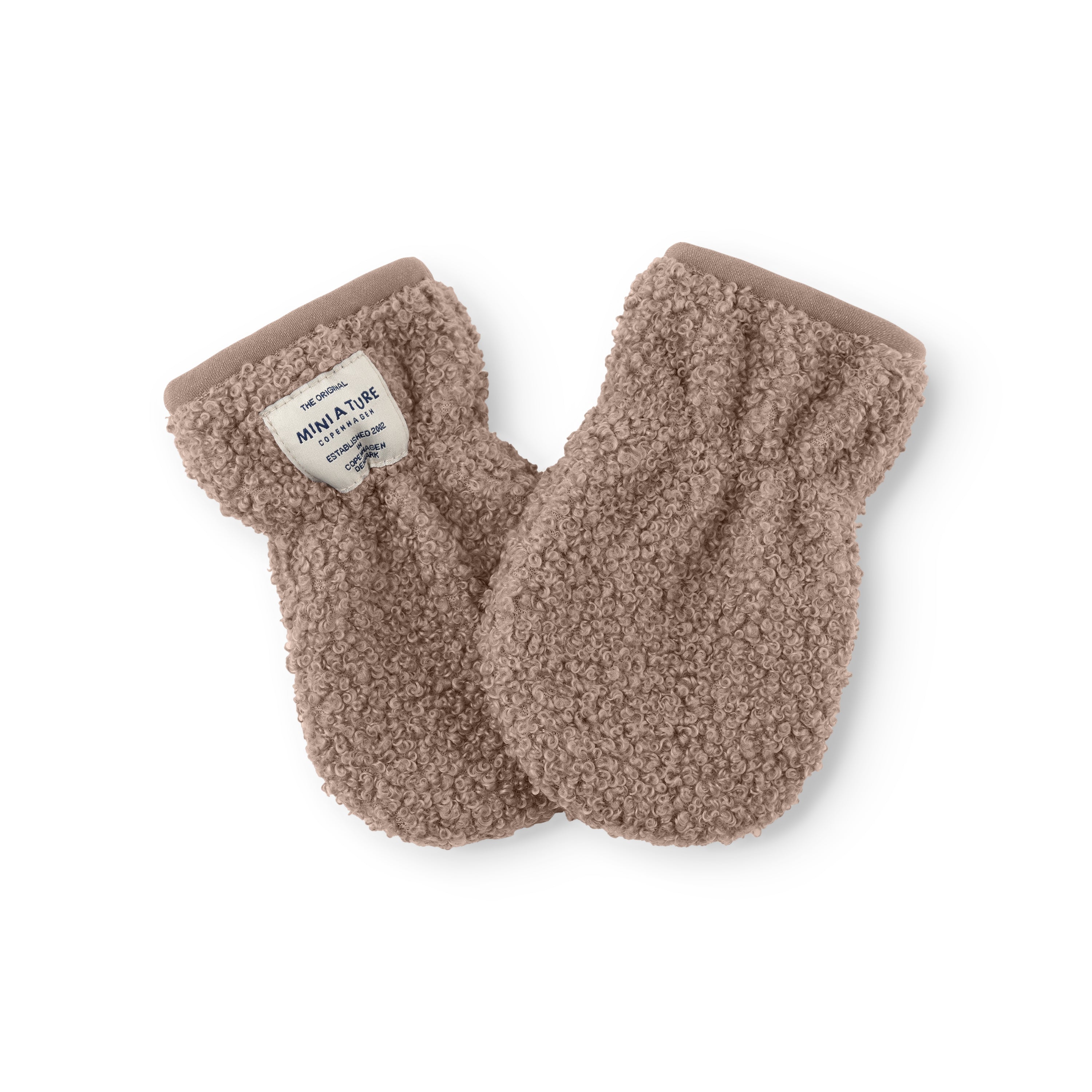 MATWOLMER Teddyfleece-Fäustlinge. GRS