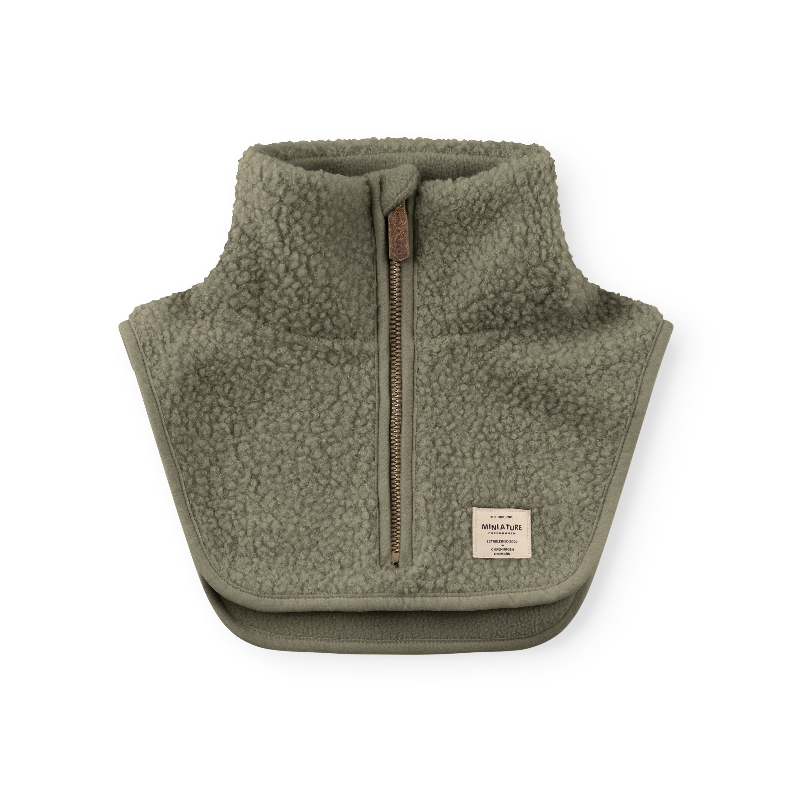 MATAKTON teddyfleece zip neckwarmer. GRS