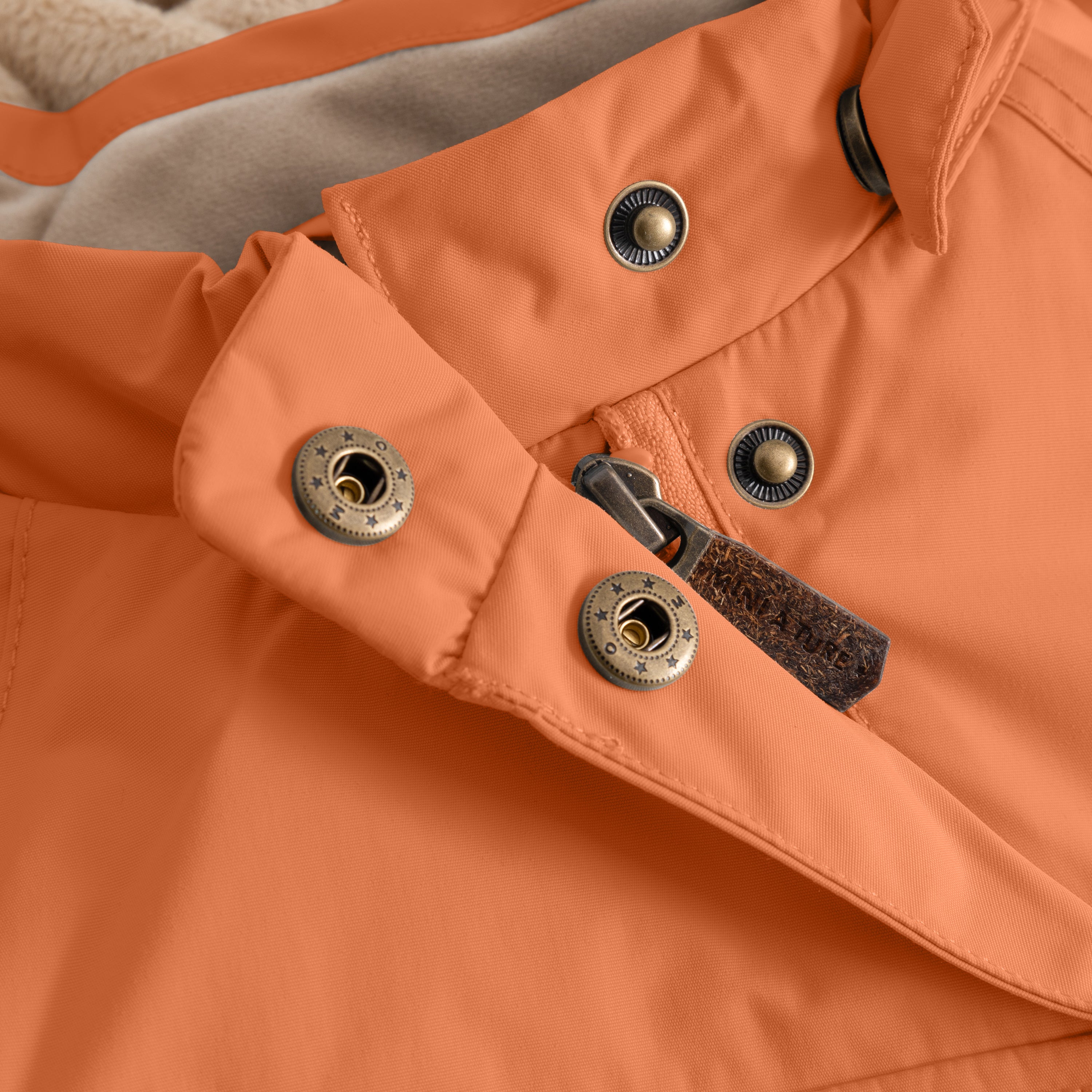 MATWANG Winterjacke mit Fleecefutter. GRS