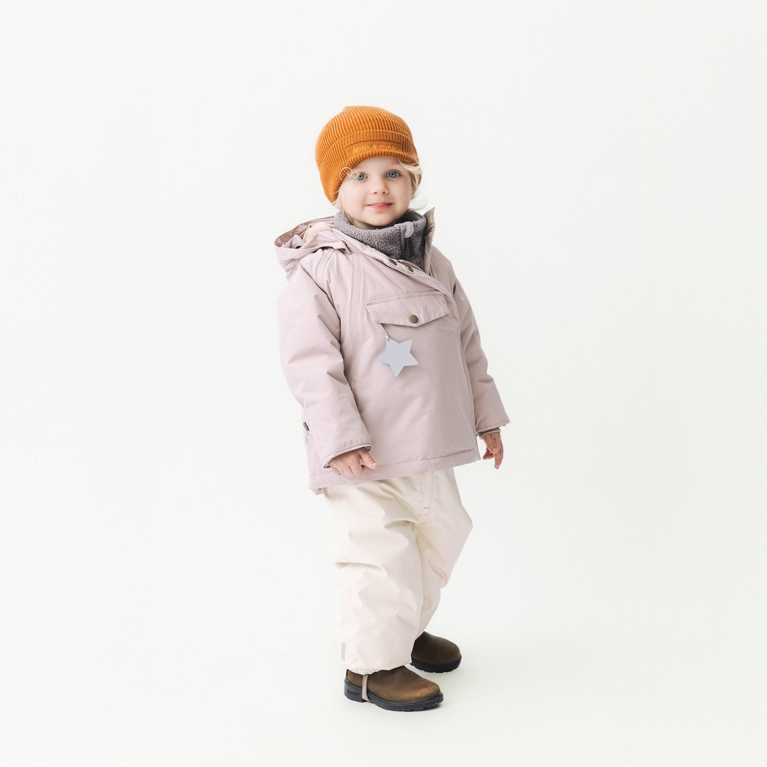 MATWANG Winterjacke mit Fleecefutter. GRS