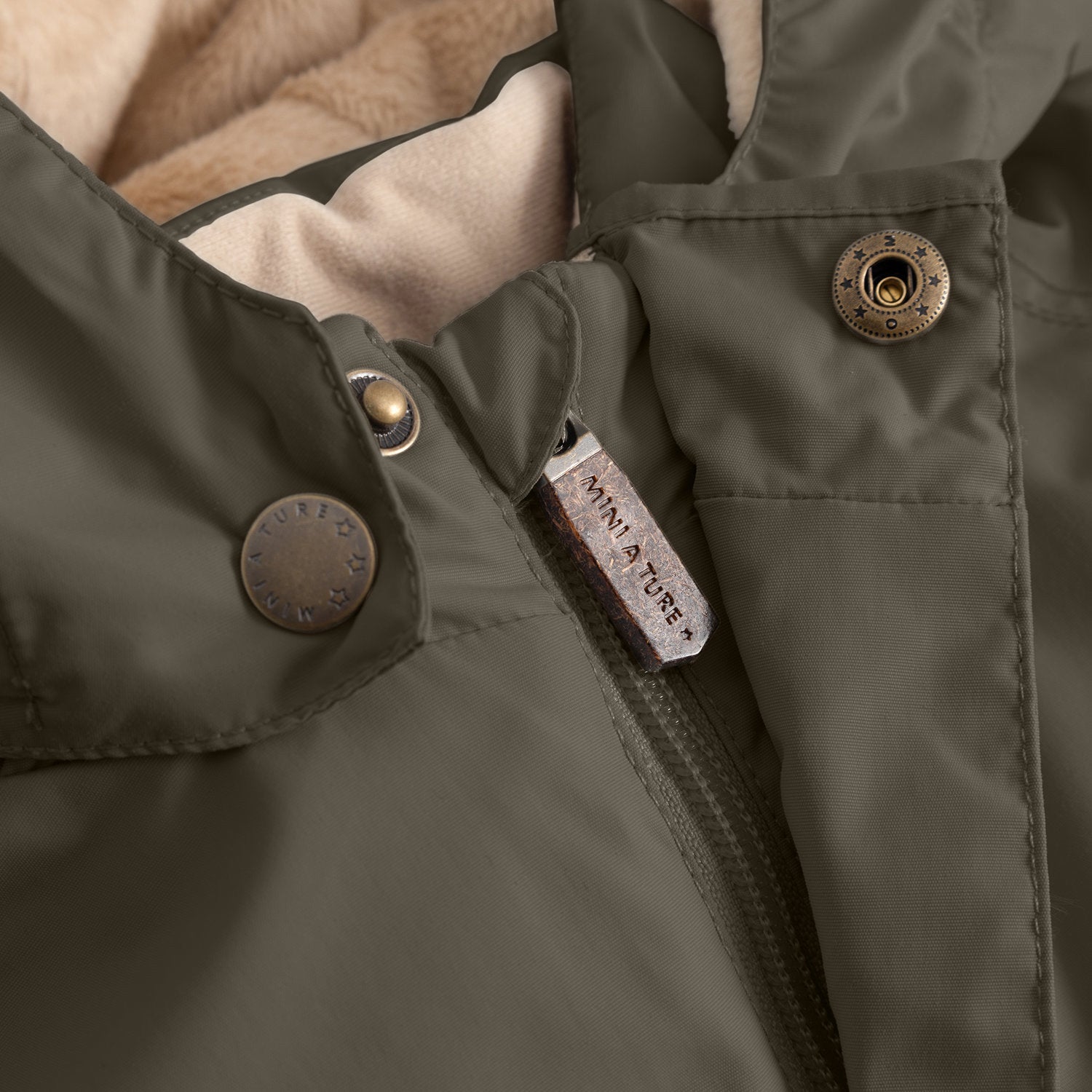 MATWALLY Winterjacke mit Fleecefutter. GRS