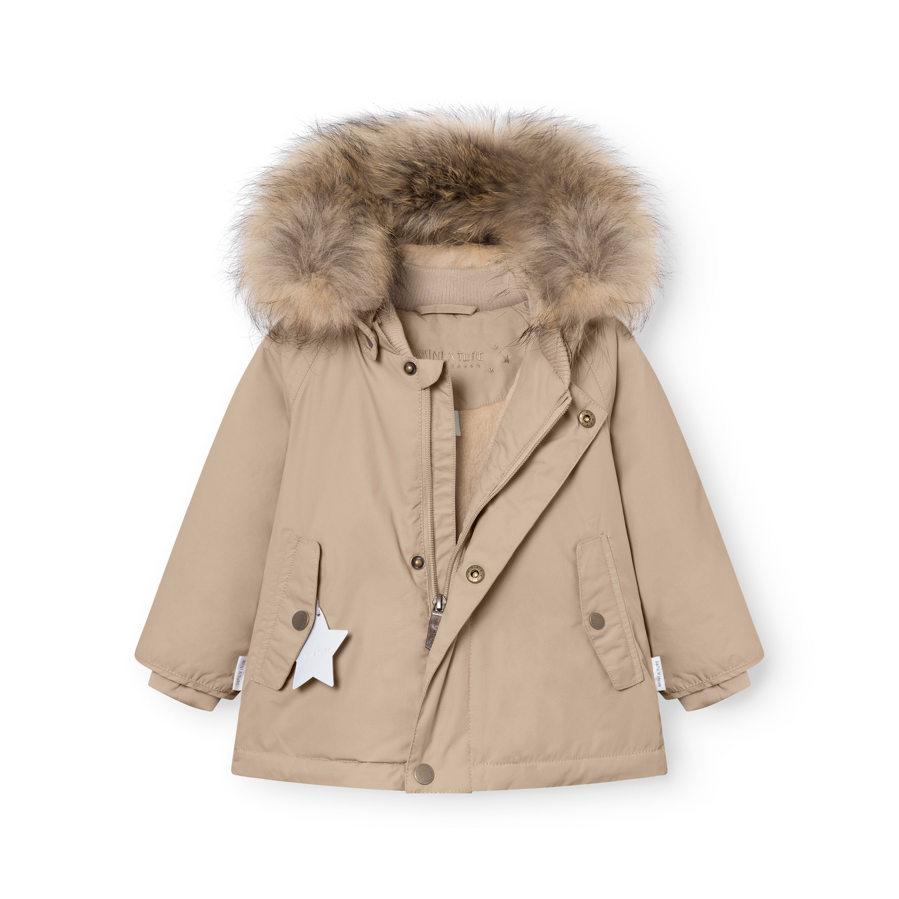 MATWALLY fleece lined winter jacket fur. GRS
