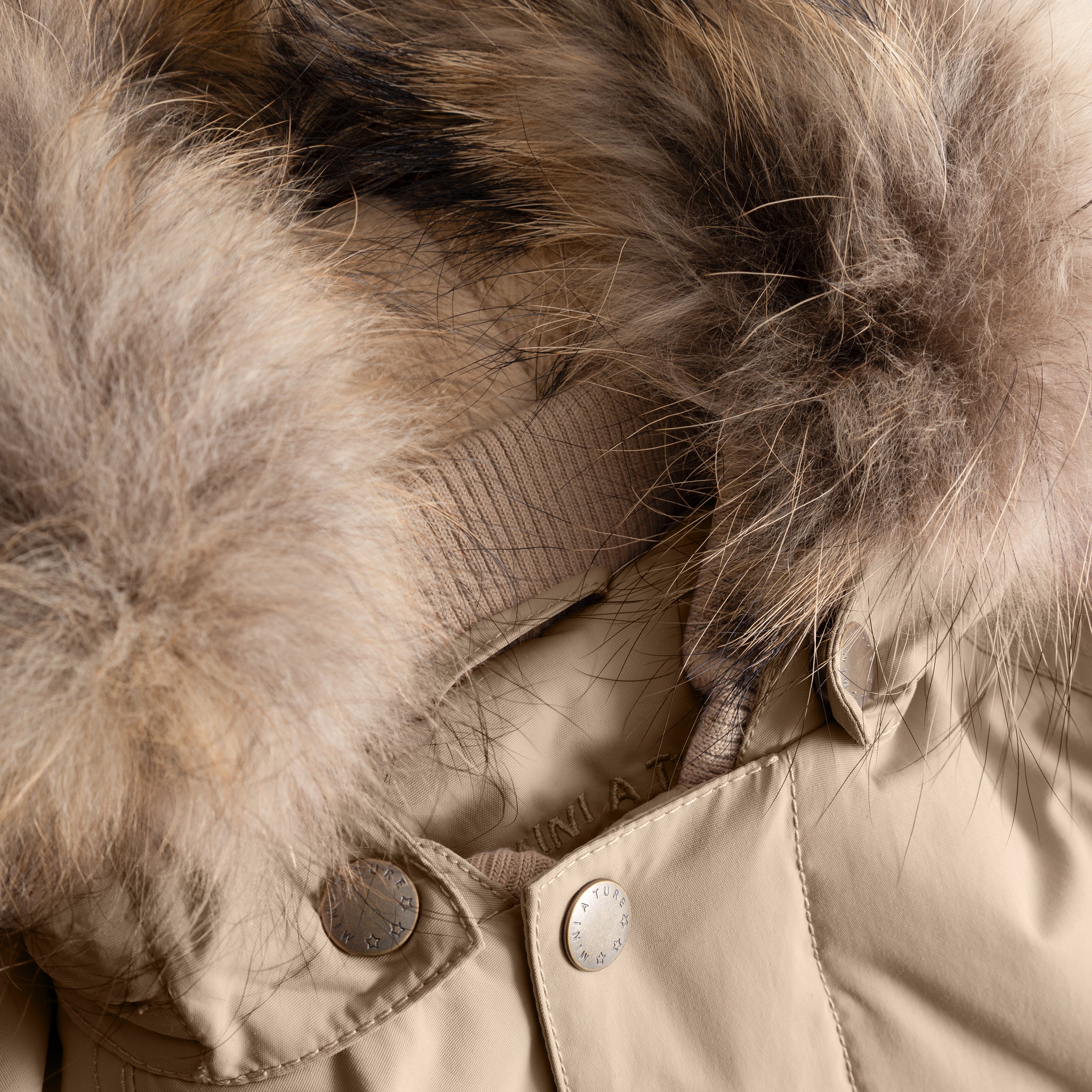 MATWALLY fleece lined winter jacket fur. GRS