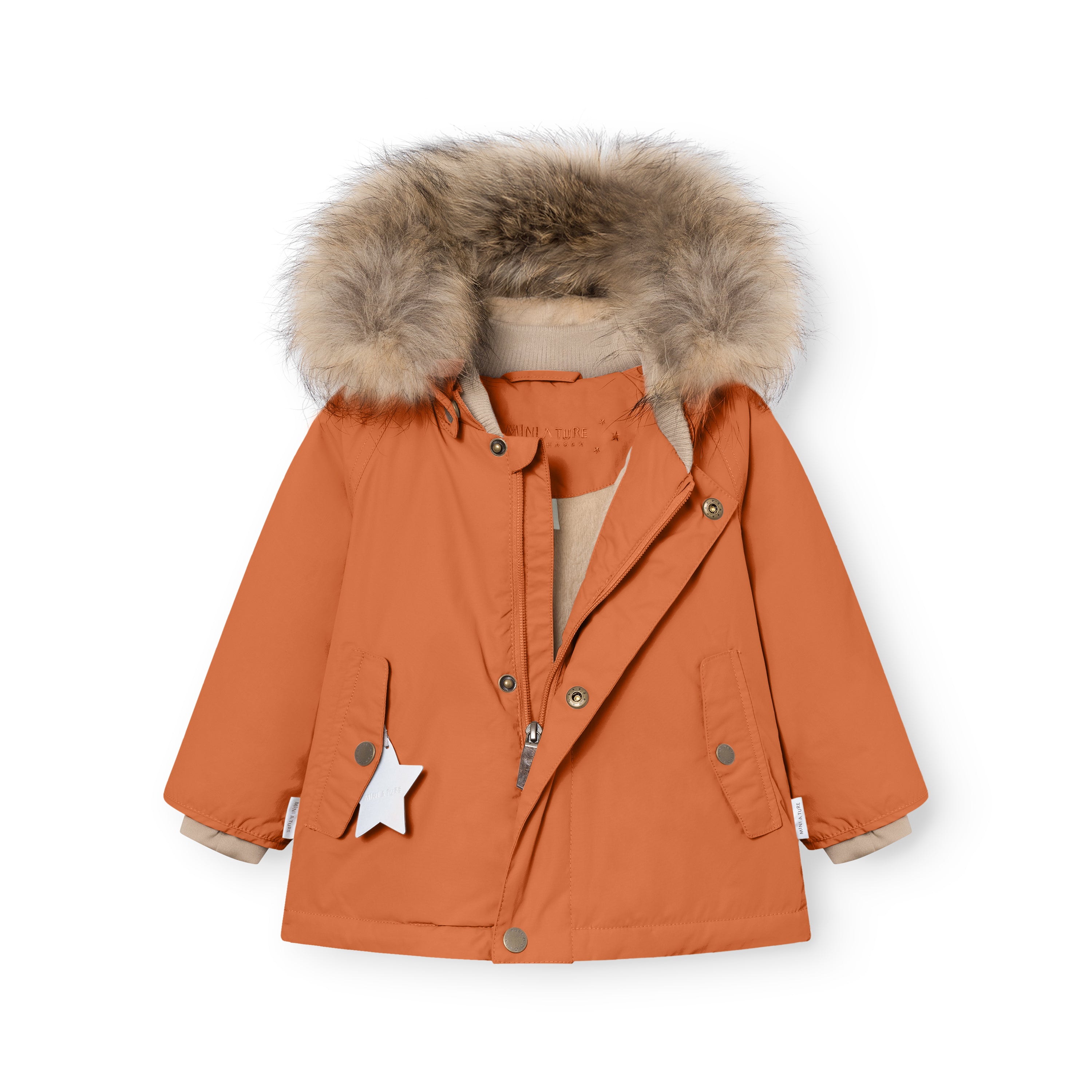 MATWALLY fleece lined winter jacket fur. GRS