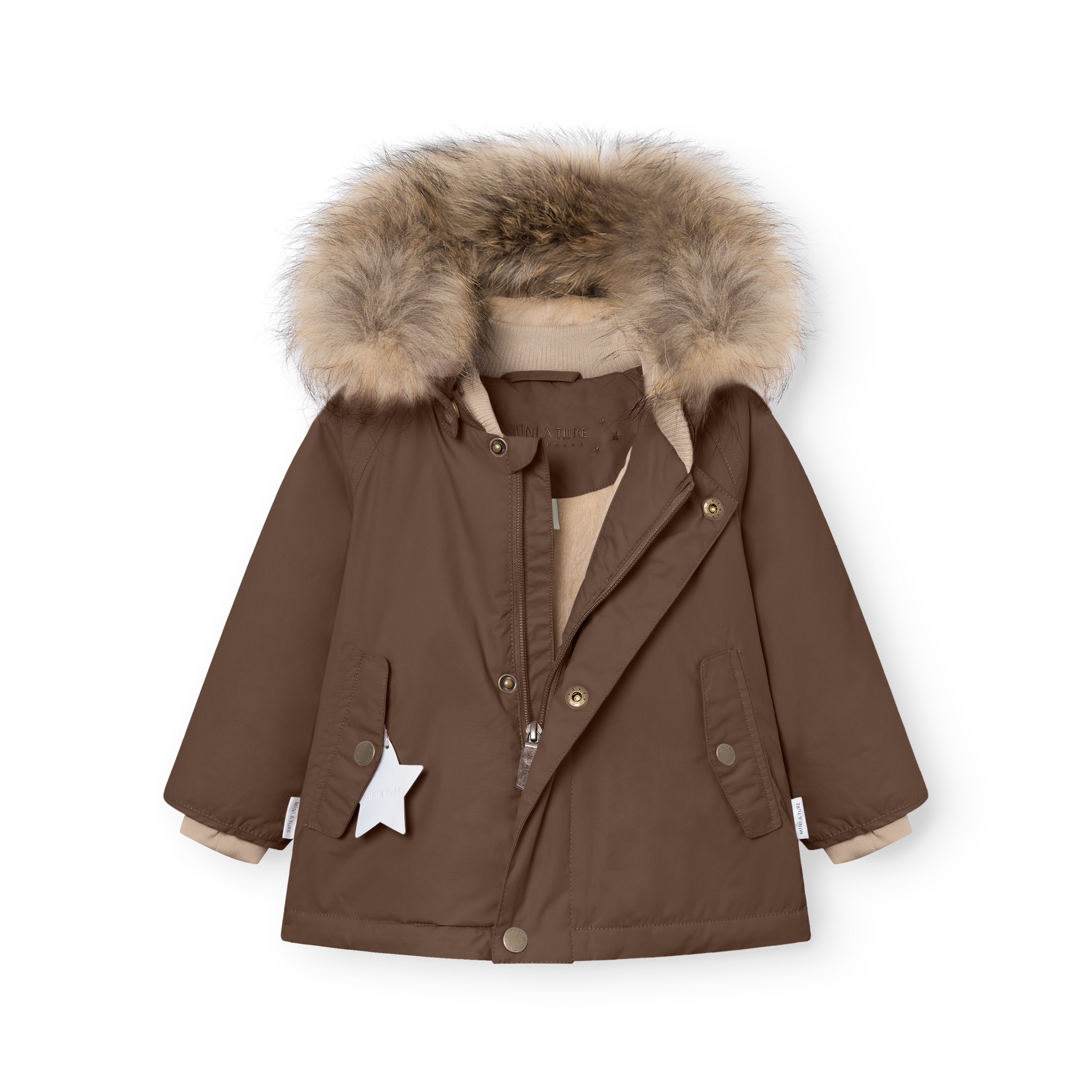 MATWALLY fleece lined winter jacket fur. GRS