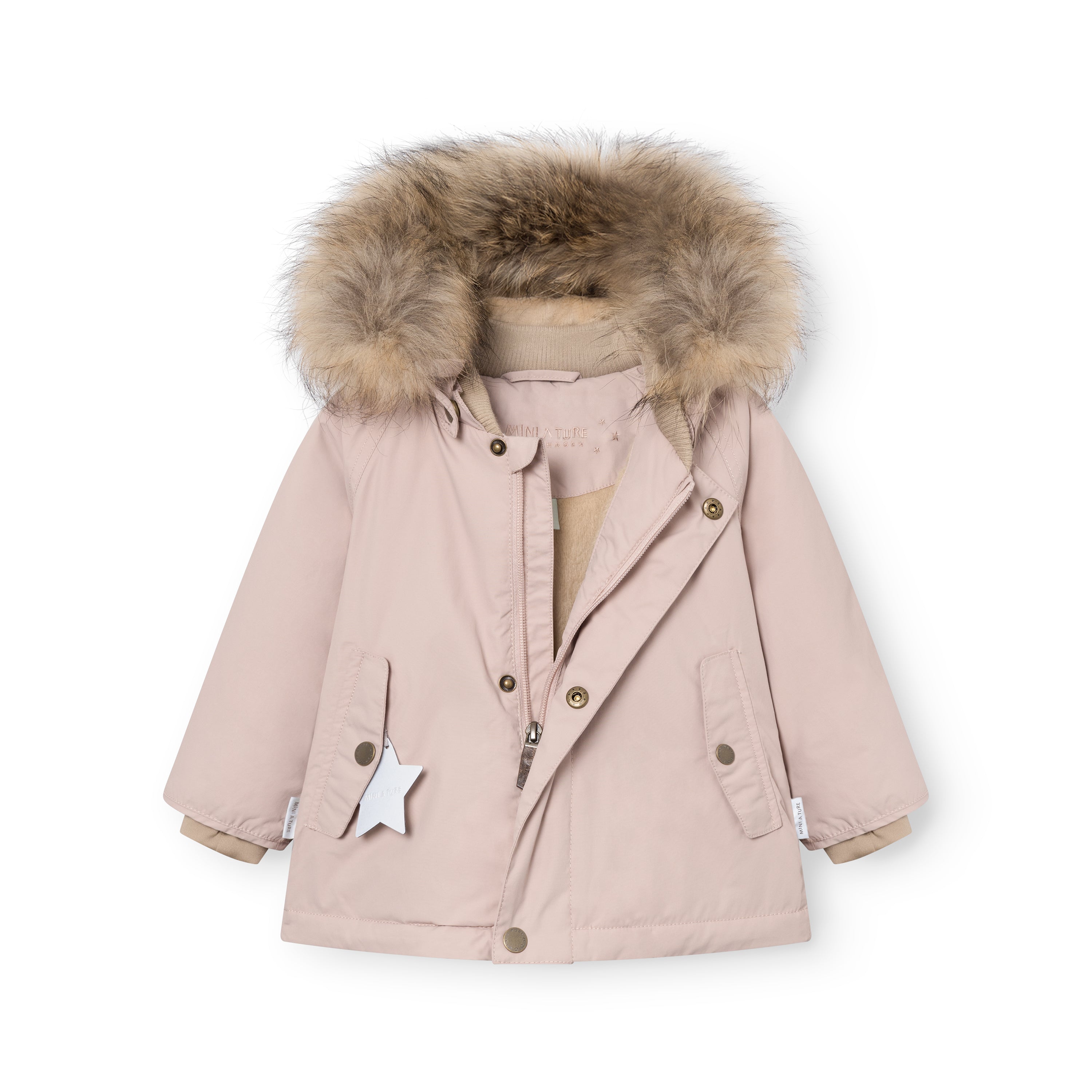 MATWALLY fleece lined winter jacket fur. GRS