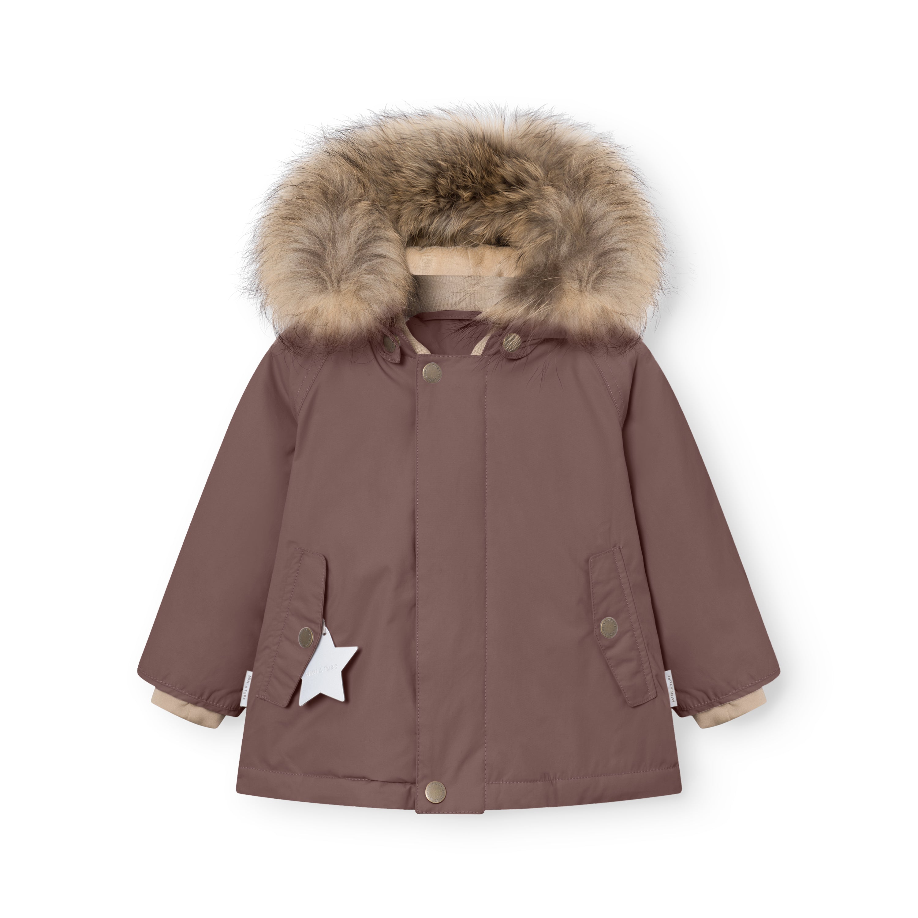 MATWALLY fleece lined winter jacket fur. GRS