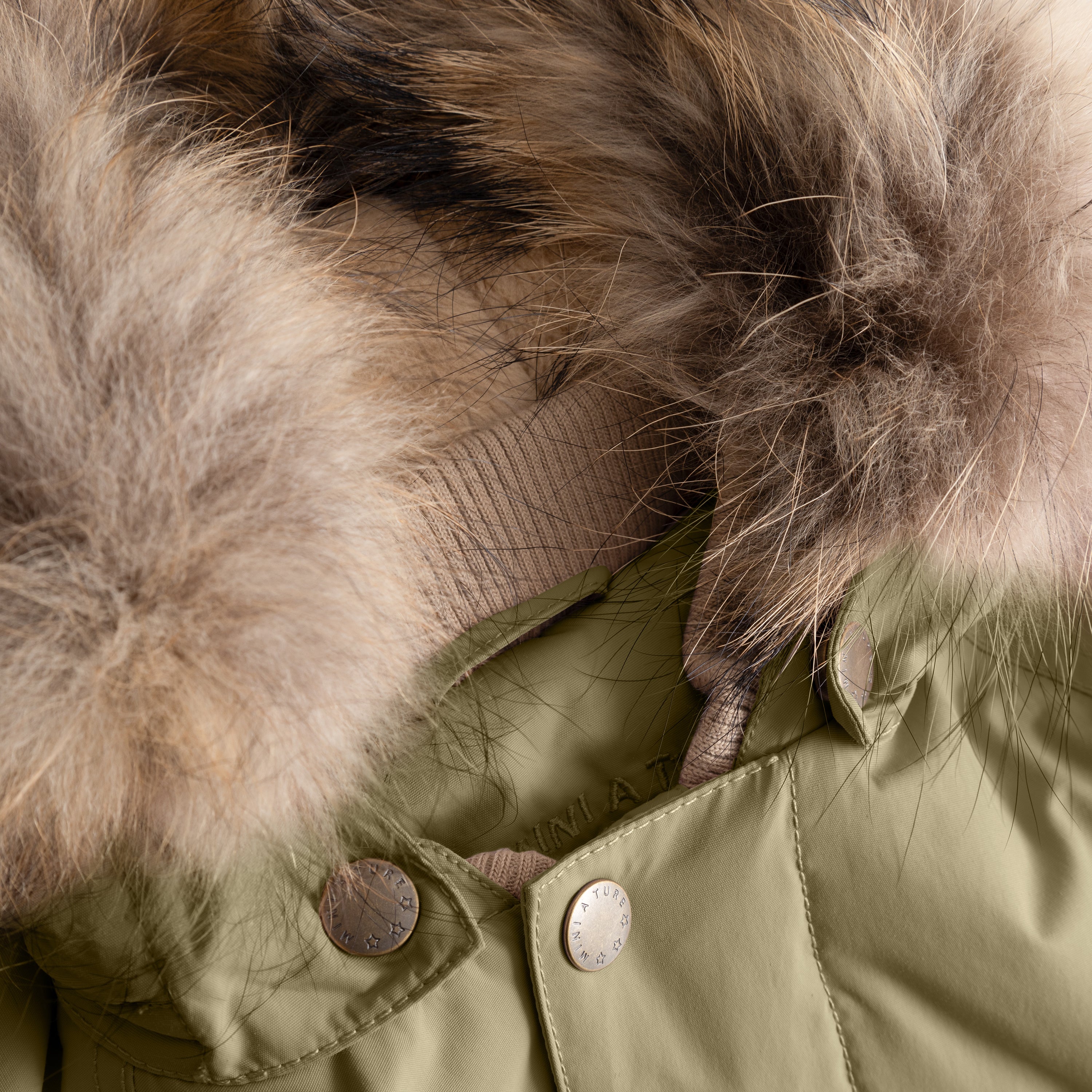 MATWALLY fleece lined winter jacket fur. GRS