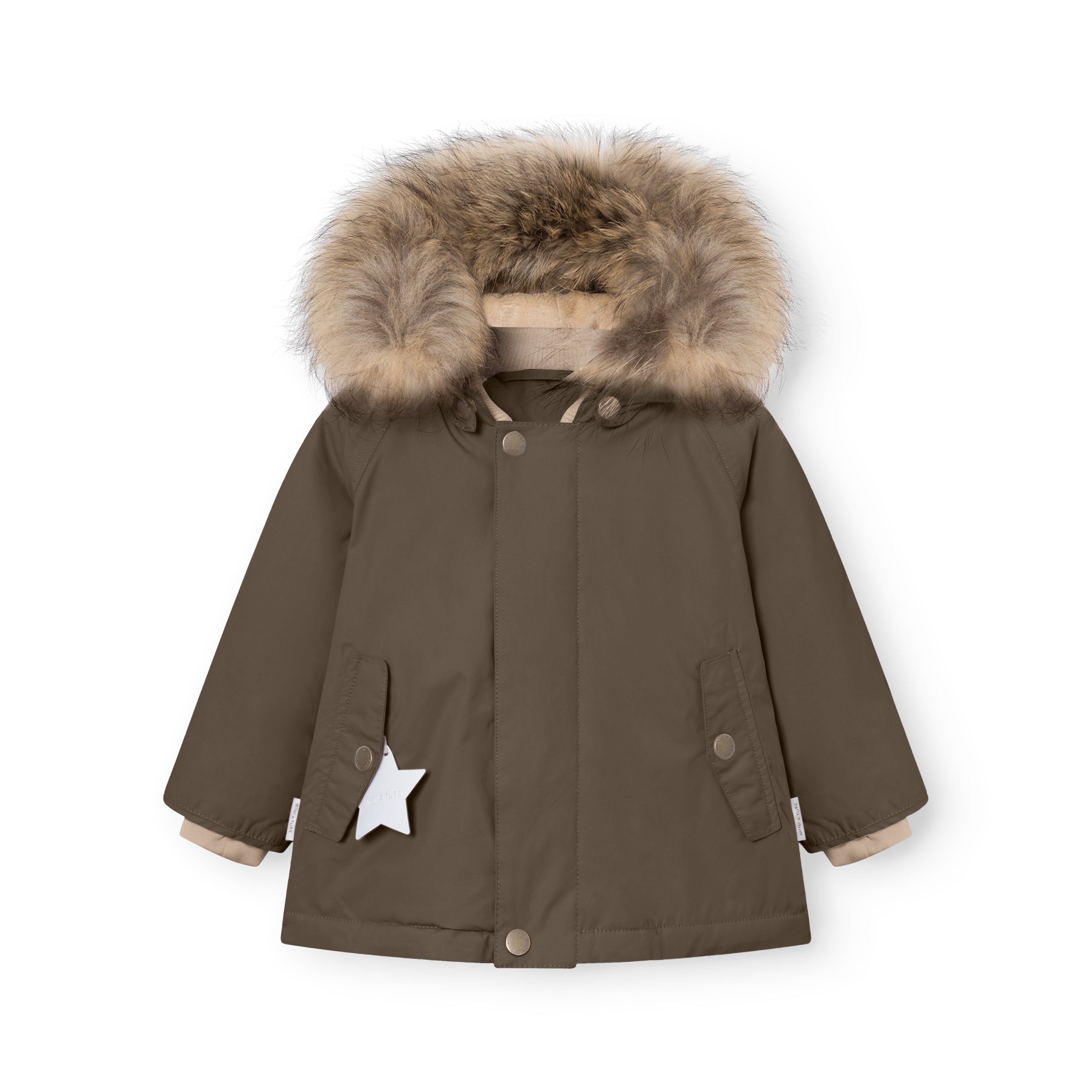 MATWALLY fleece lined winter jacket fur. GRS