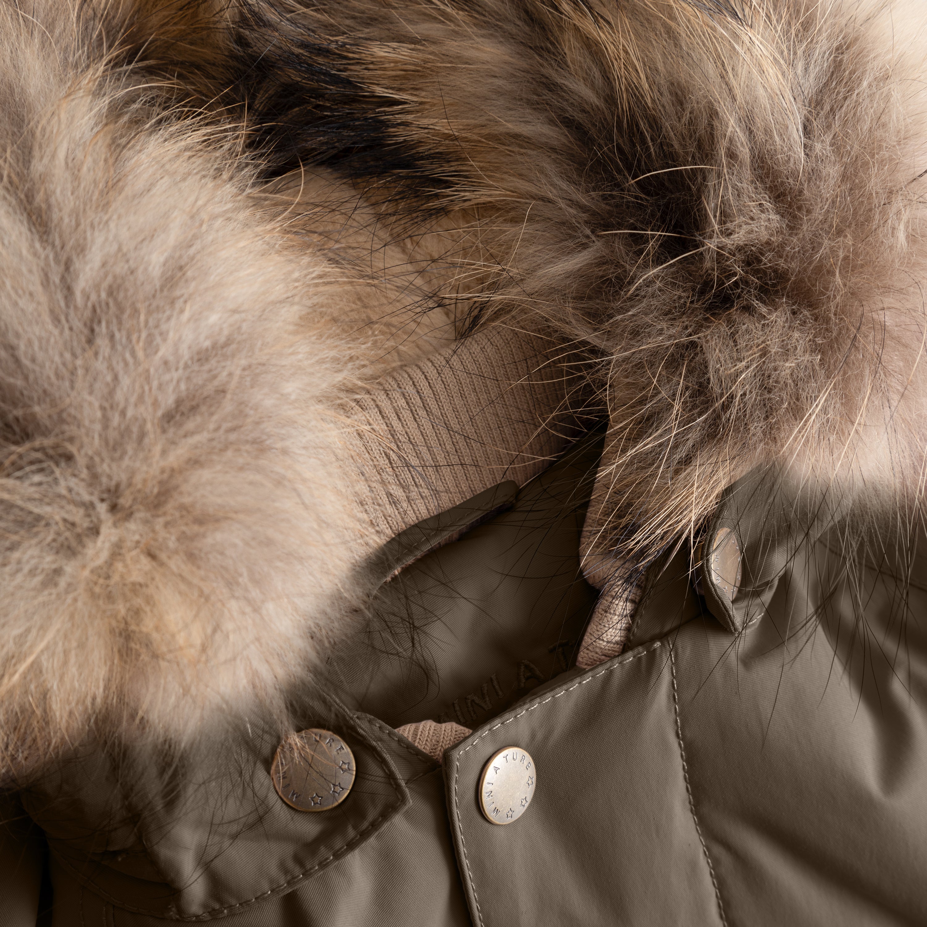 MATWALLY fleece lined winter jacket fur. GRS