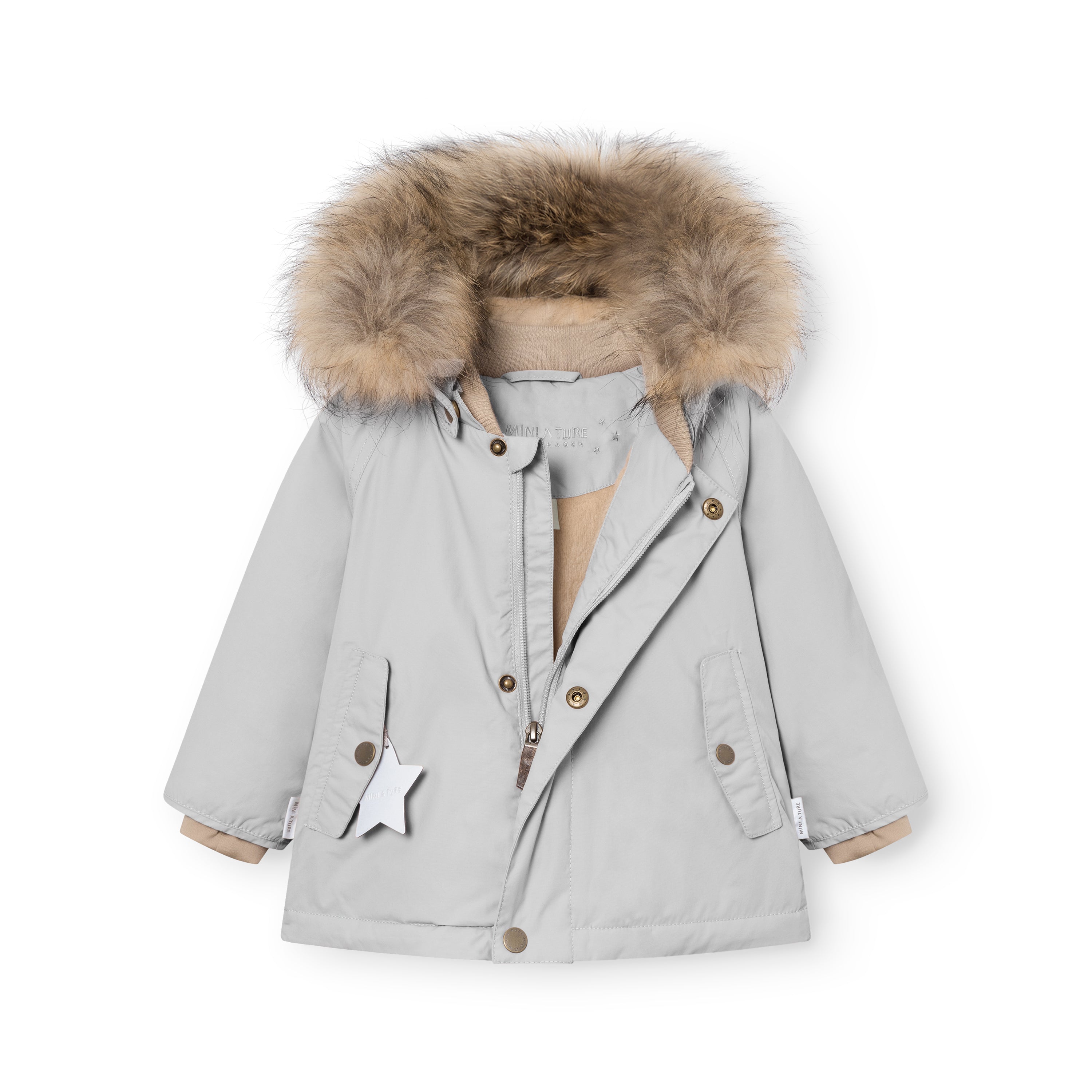 MATWALLY fleece lined winter jacket fur. GRS