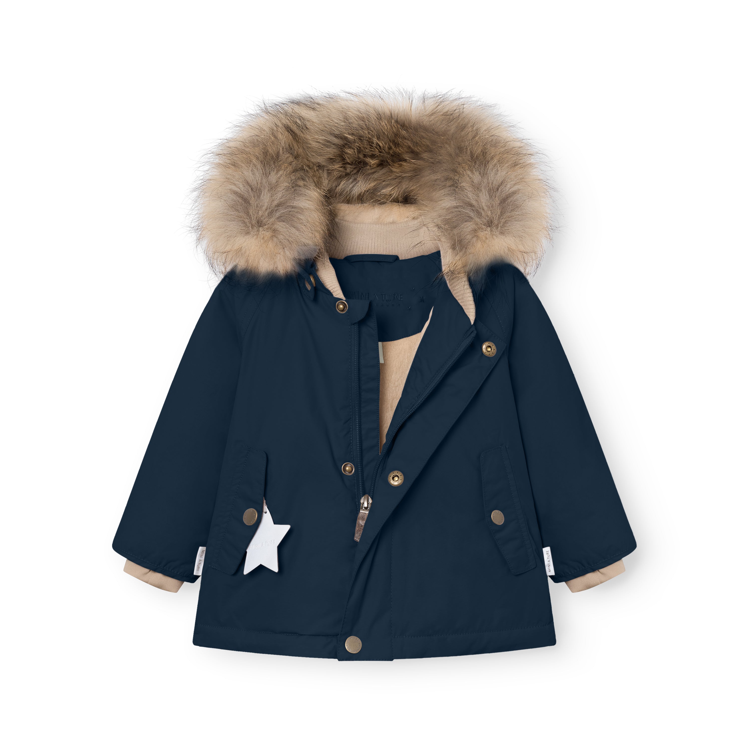 MATWALLY fleece lined winter jacket fur. GRS