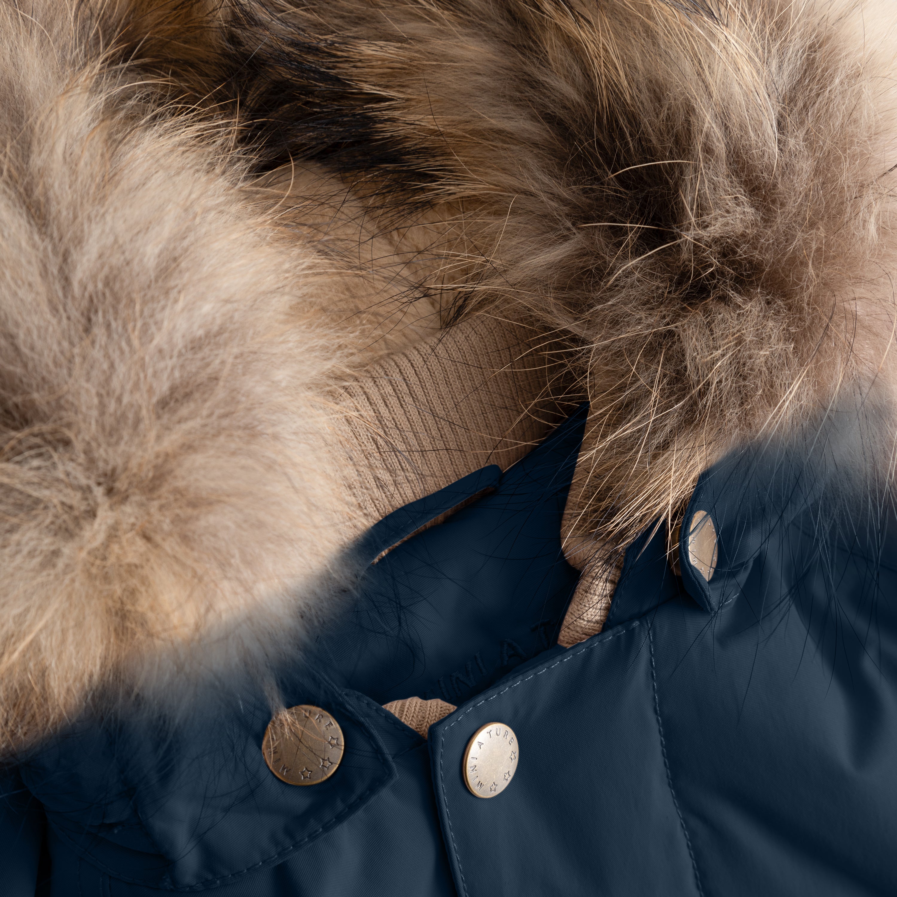 MATWALLY fleece lined winter jacket fur. GRS