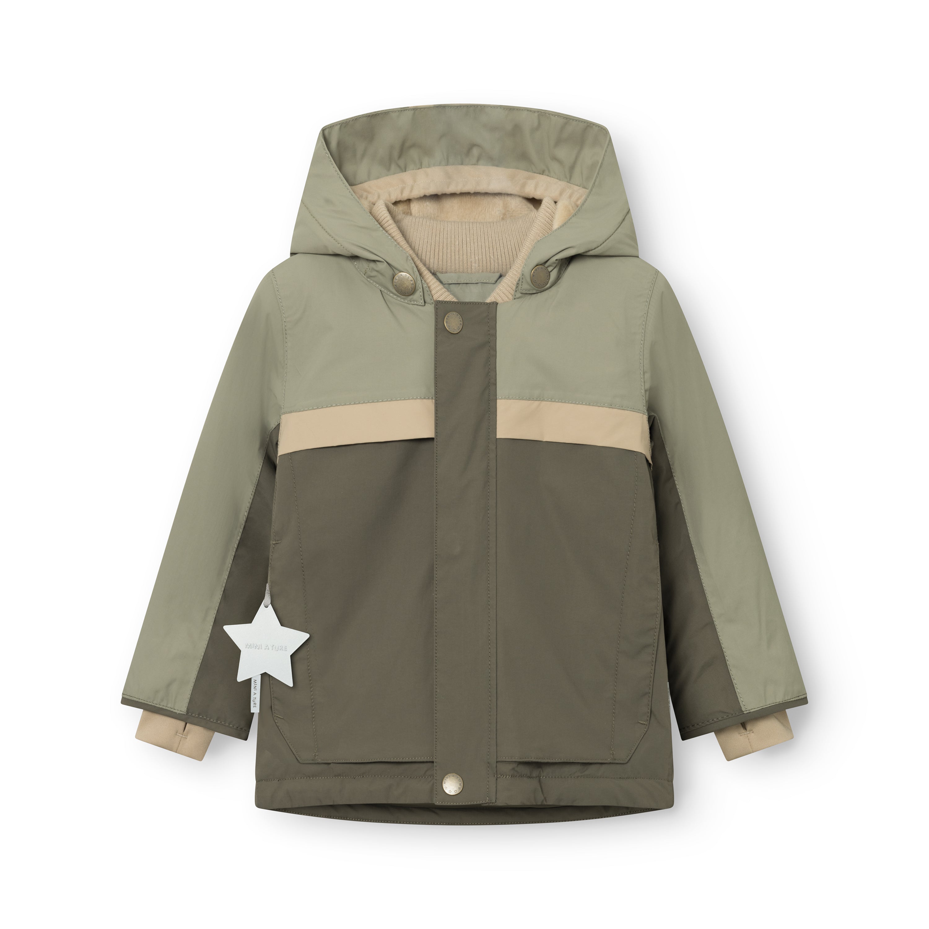 MATWALDO Winterjacke mit Fleecefutter. GRS