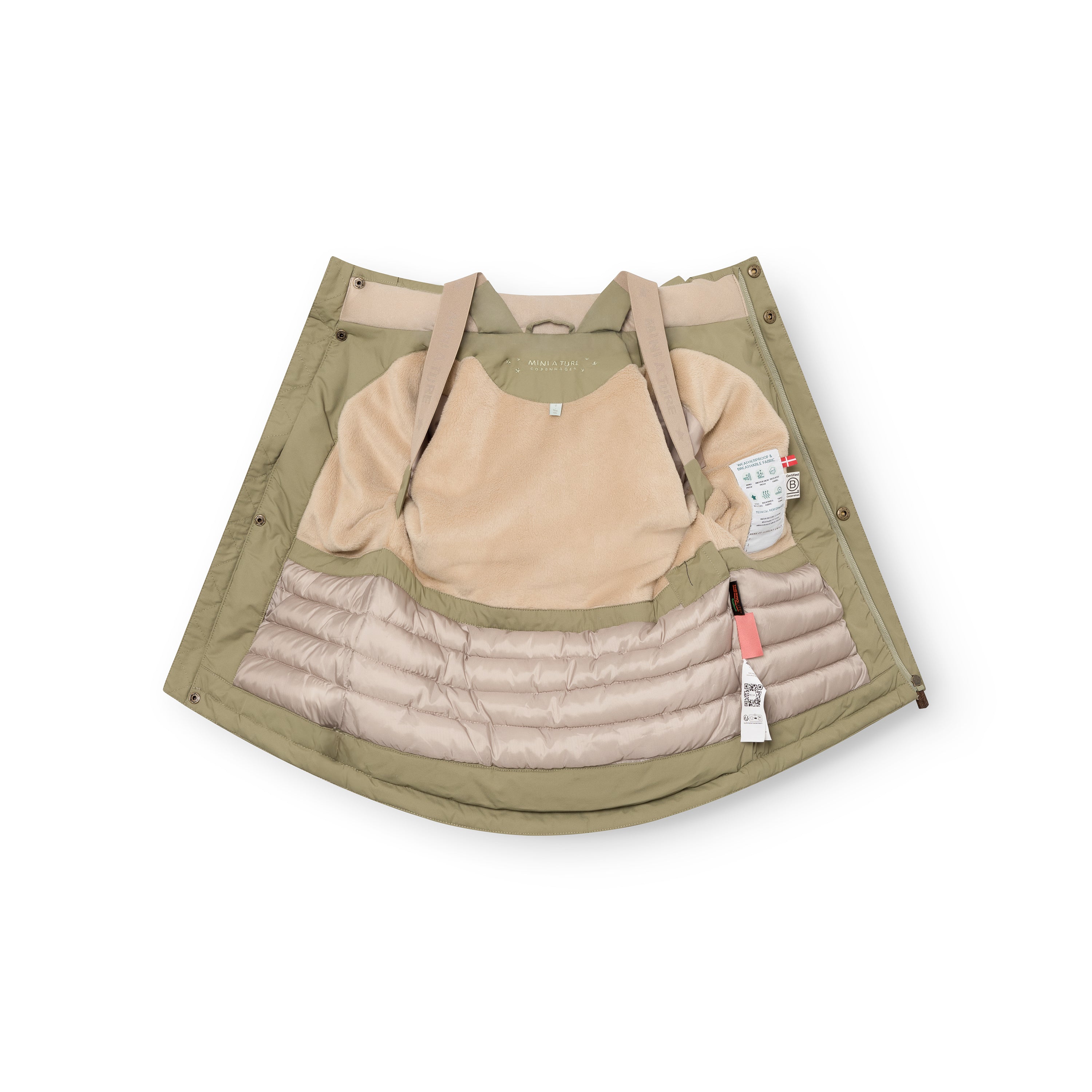 MATKASTORIO Winterjacke mit Fleecefutter. GRS